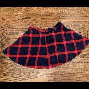 Cotton wool blend skirt